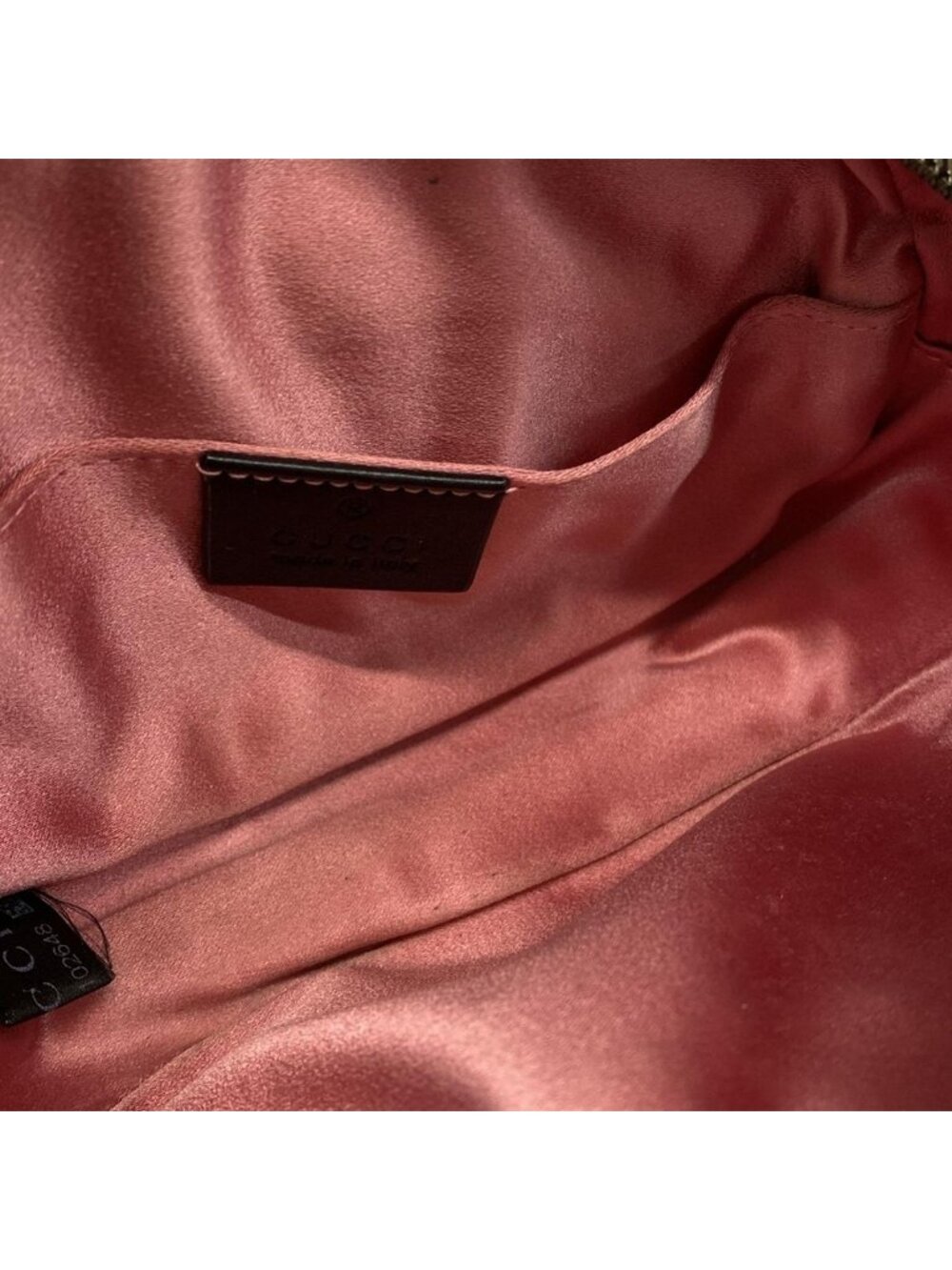 Gucci Waist Pouch GG Marmont Black Leather - Picture 7 of 15